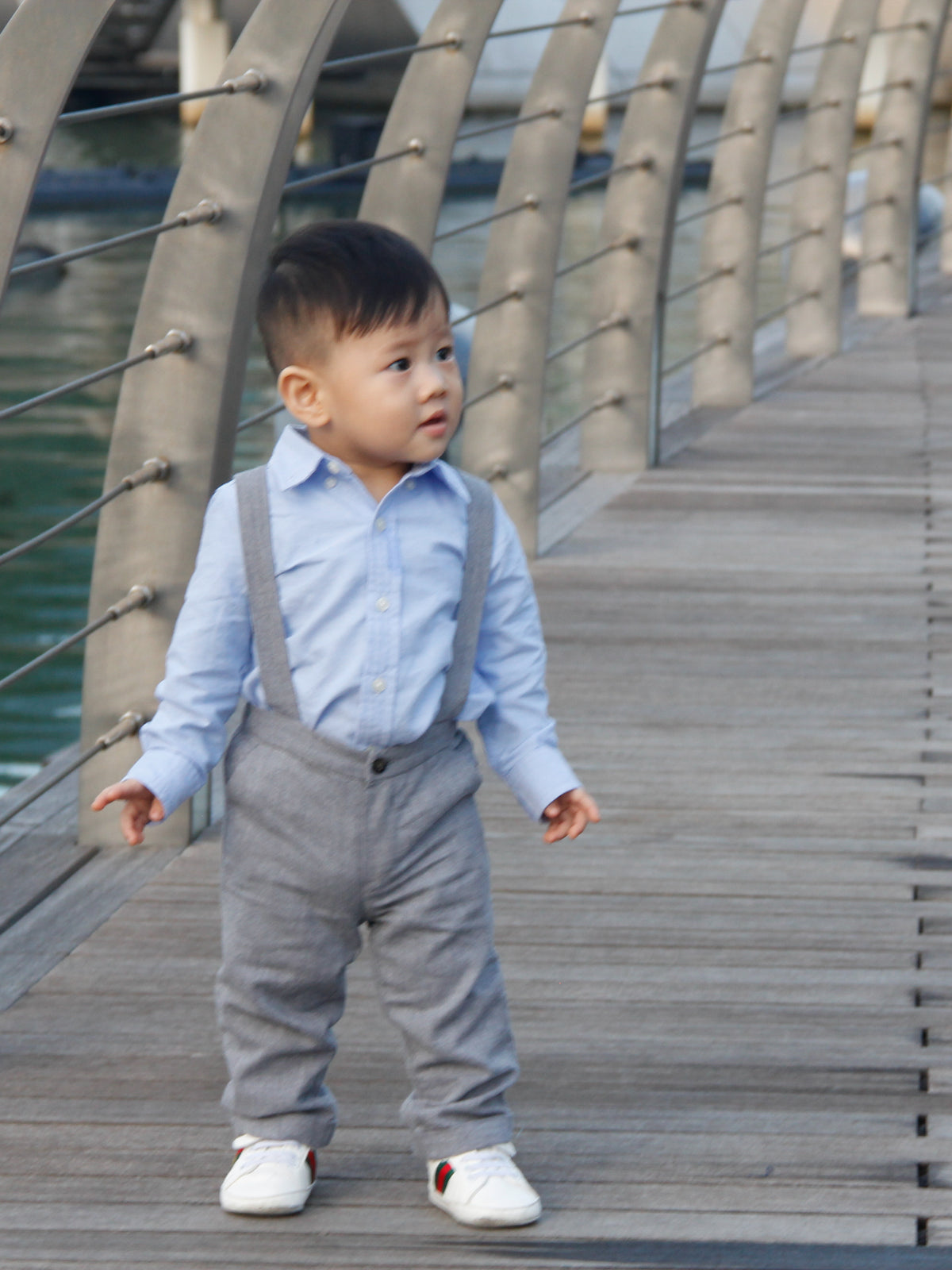 Orlando Herringbone Suspender Set