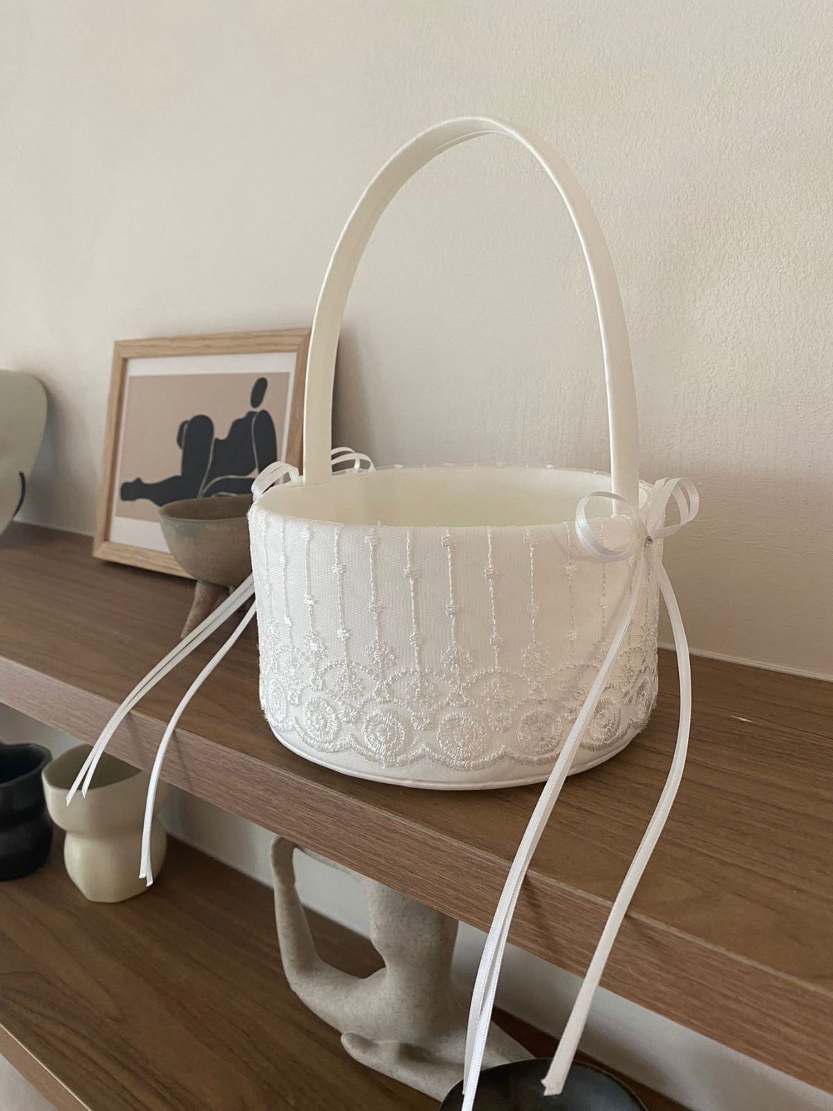 Phyllis Flower Girl Basket
