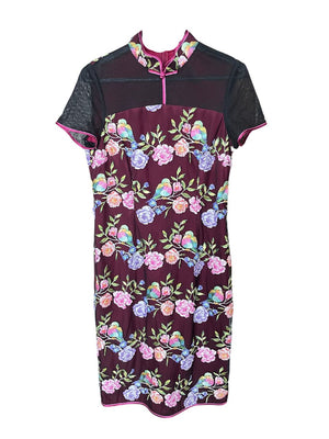 Xian Maroon Cheongsam (Loved)