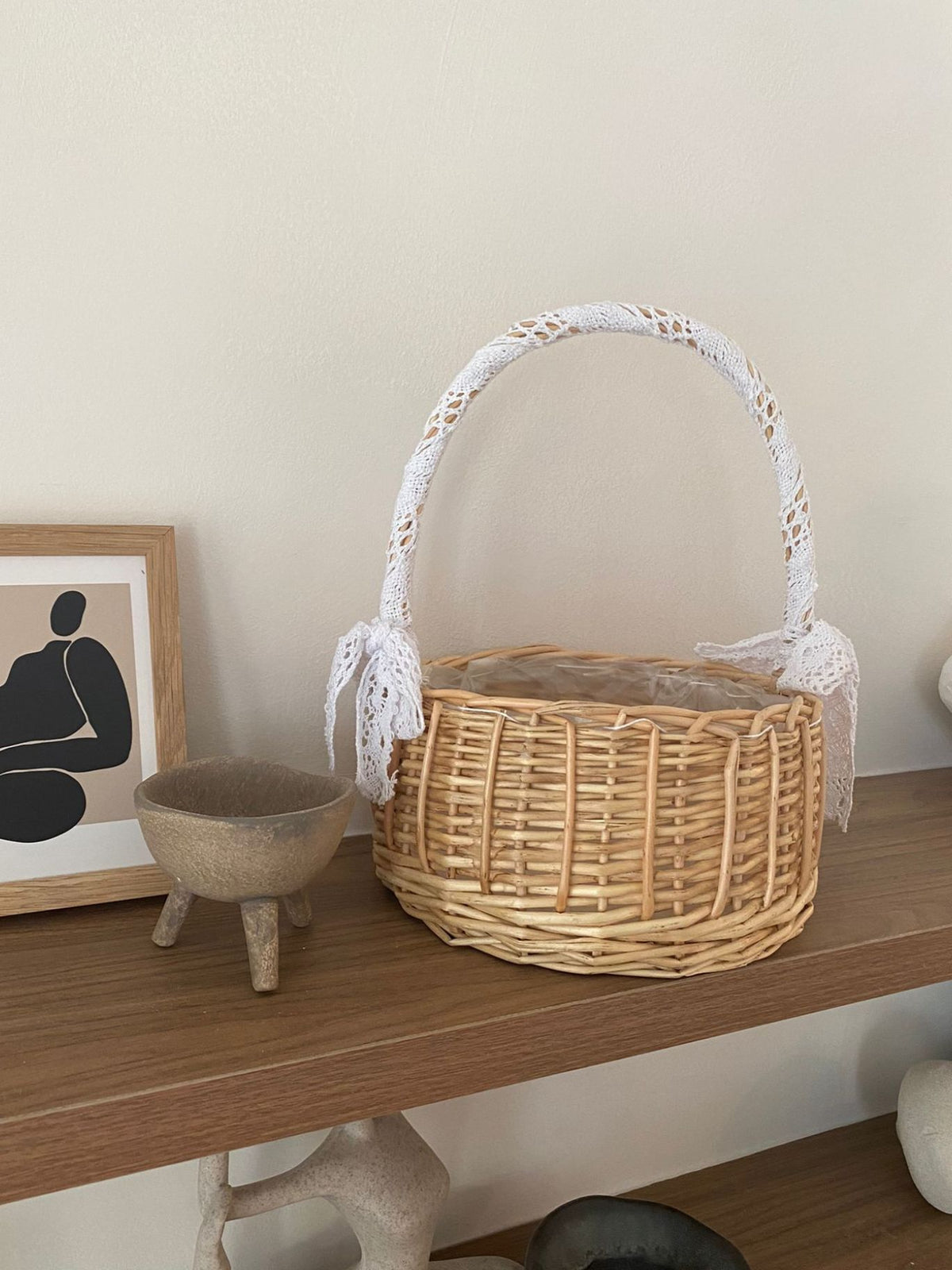 Yalinda Flower Girl Basket