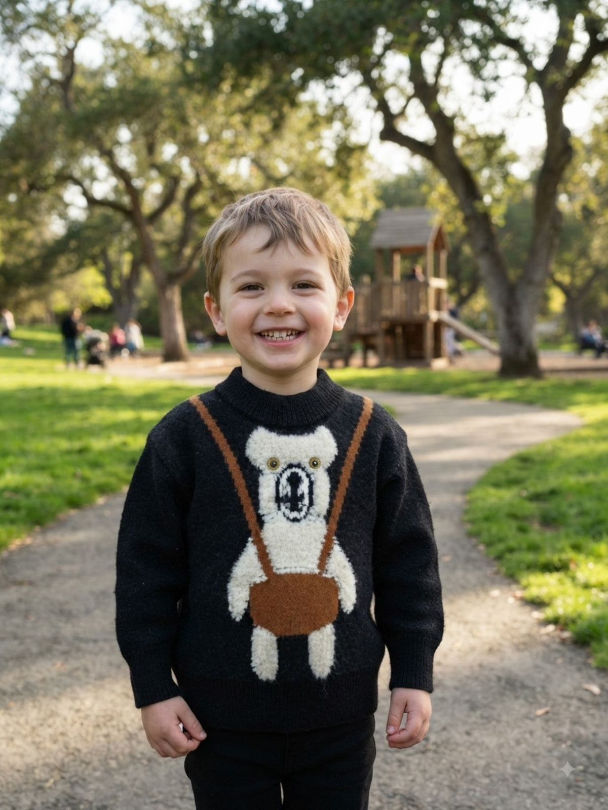 Zac Unisex Sweater (Loved)