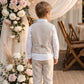 Zacharie Beige Vest Suit