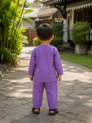 Zaim Lilac Malay Costume (Loved)