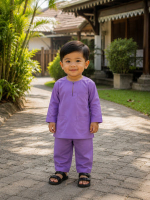Zaim Lilac Malay Costume (Loved)