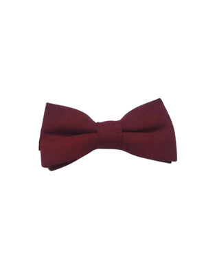 Zeke Maroon Bow Tie