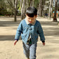 Wren Denim Borg Collar Jacket