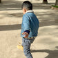 Wren Denim Borg Collar Jacket