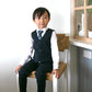 Quinlan Navy Vest Suit