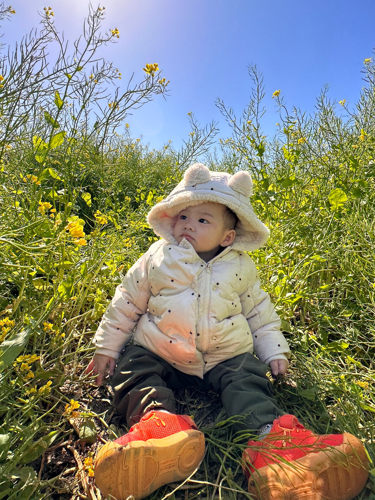 Poppy Unisex Puffer Jacket