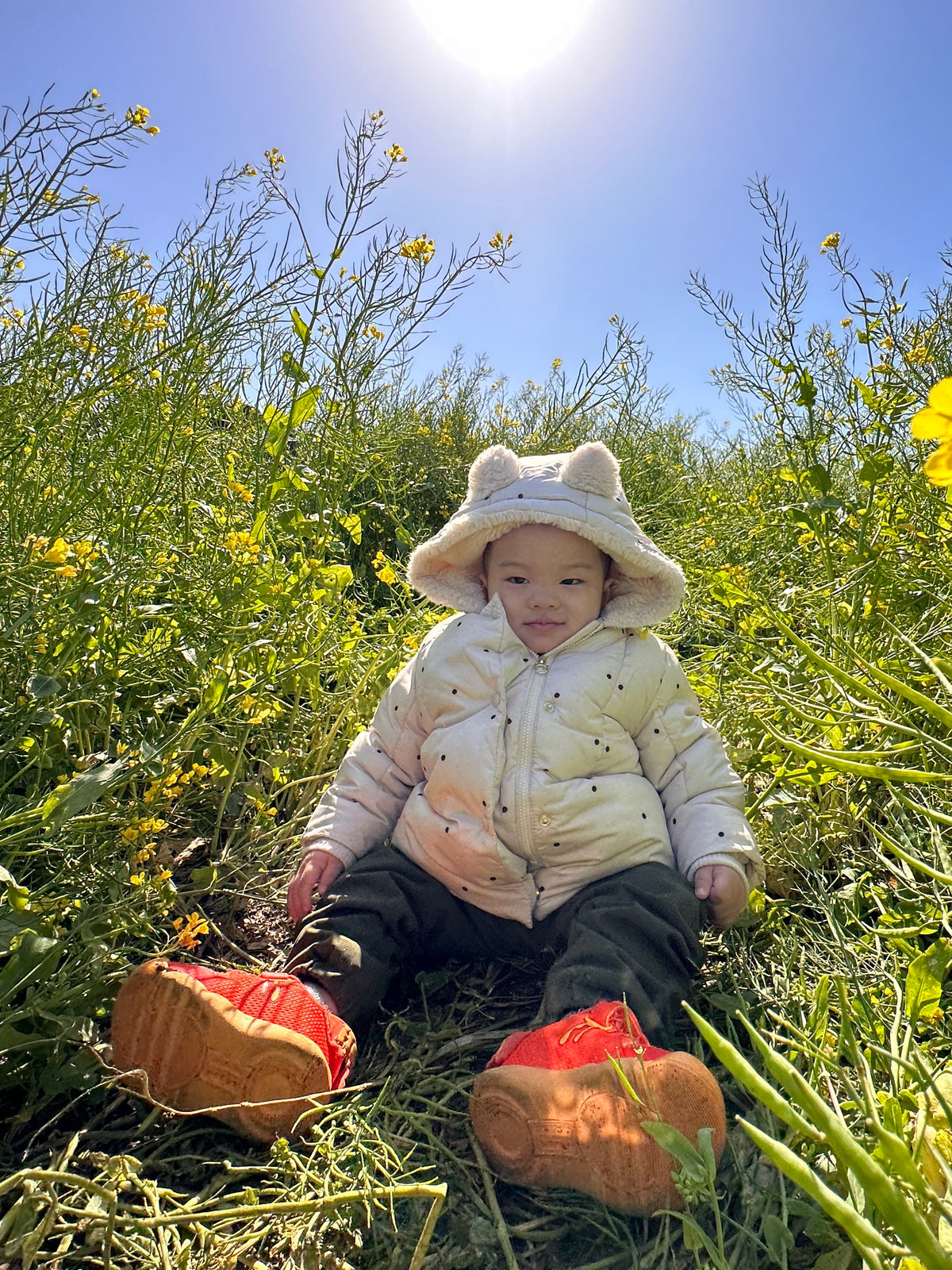 Poppy Unisex Puffer Jacket
