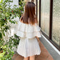 Xena Pleated Off Shoulder Dress (Loved)