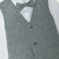 Kobe Grey Vest Suit