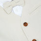 Silas Beige Vest Suit