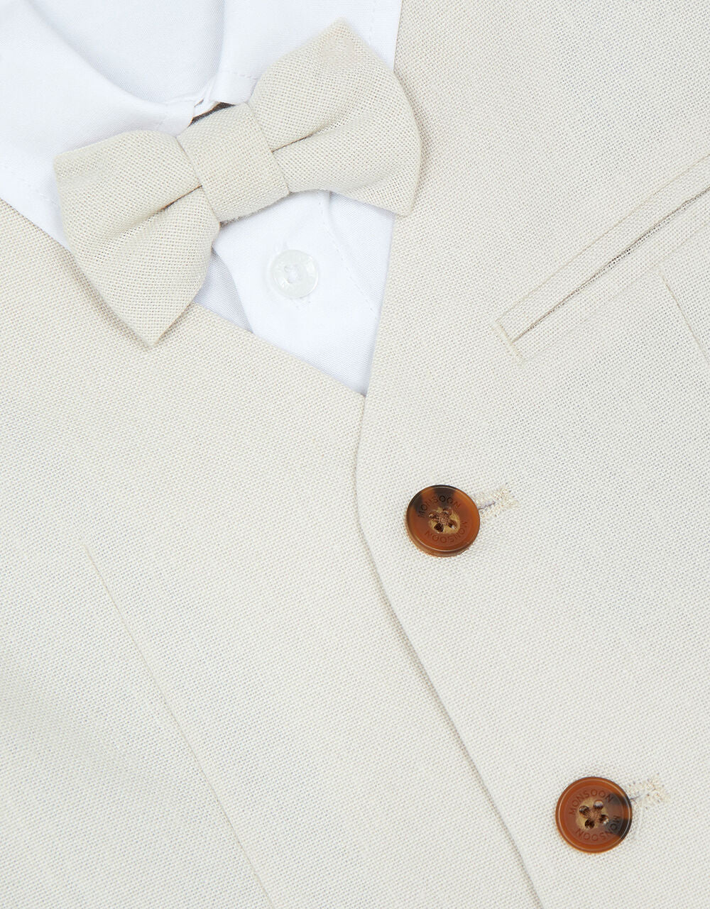 Silas Beige Vest Suit