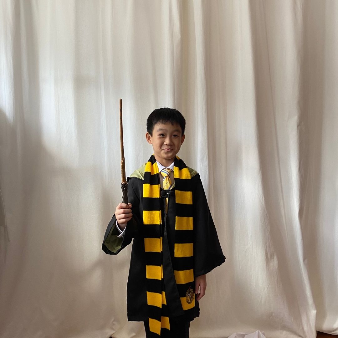 Wizard Yellow Robe Costume