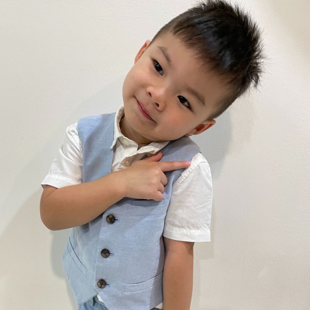 Ulysses Light Blue Vest Suit Set (Loved)