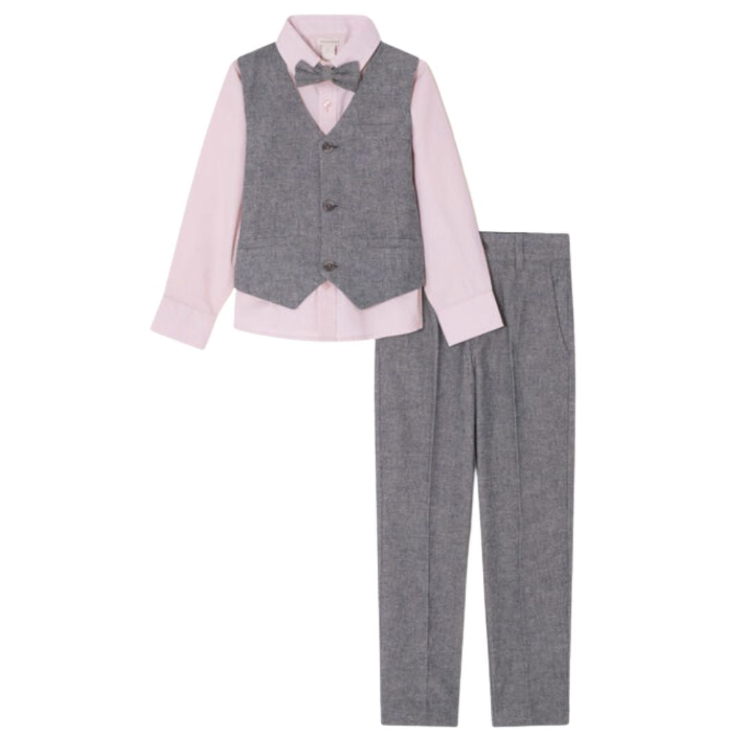 Ryder Grey Vest Suit