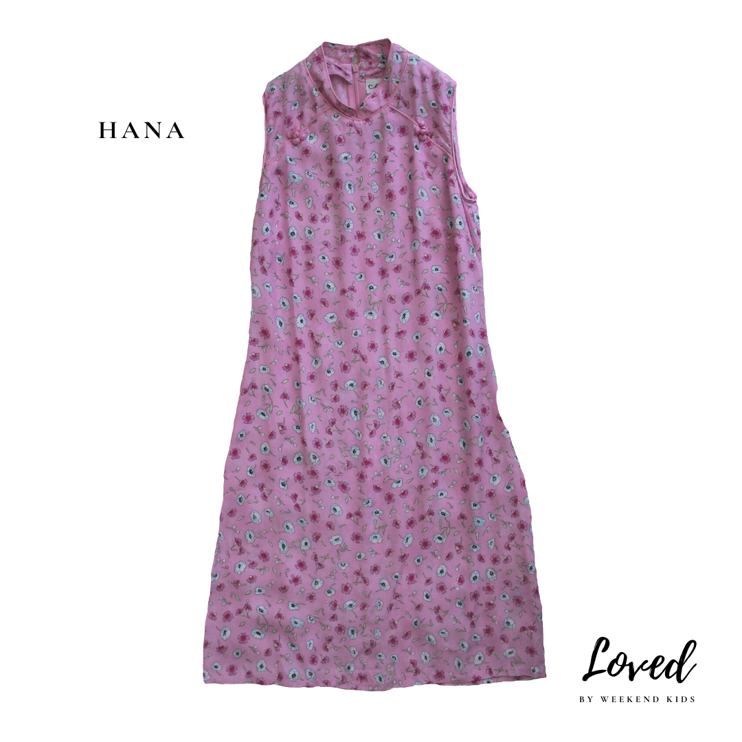 Hana Pink Chinese Cheongsam (Loved)