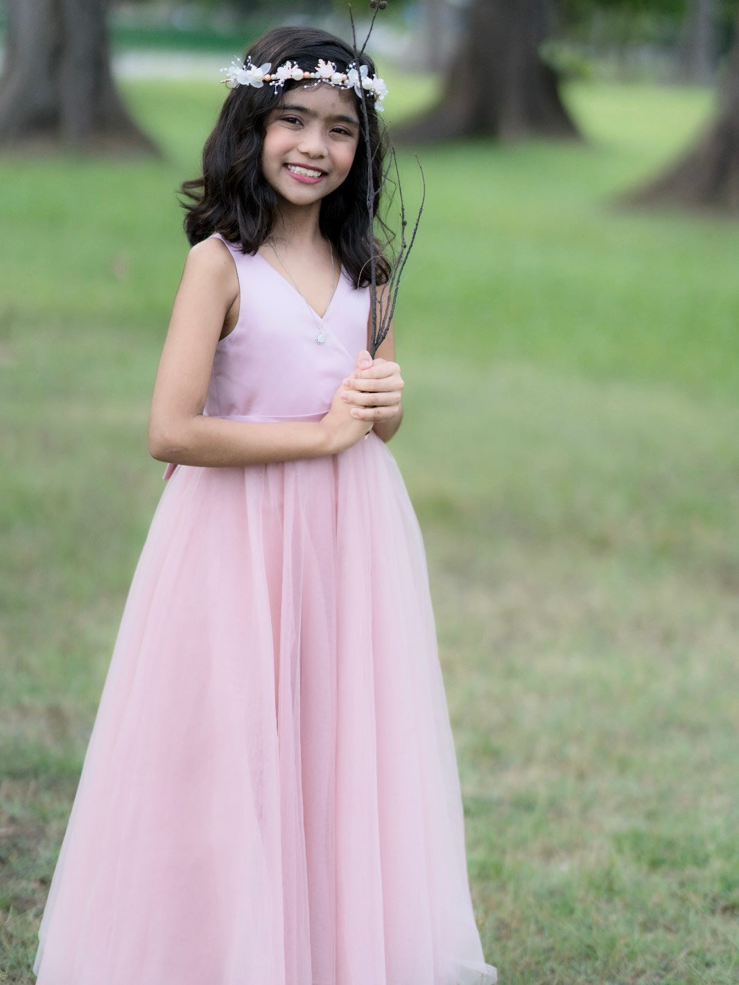 Heather Pink Gown