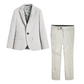 Aster Grey Blazer Suit Set