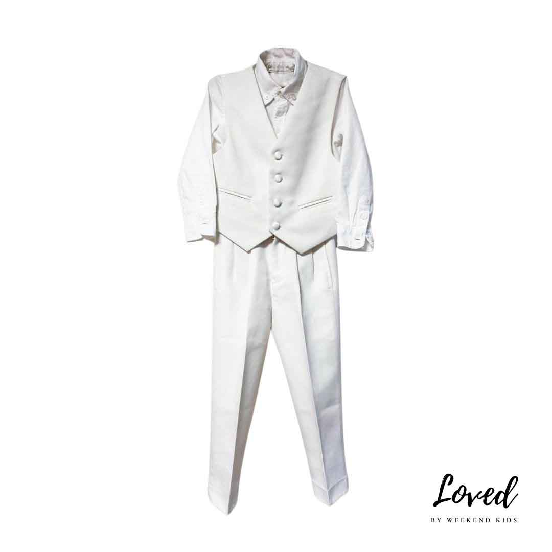 Randall White Blazer Suit Set (Loved)