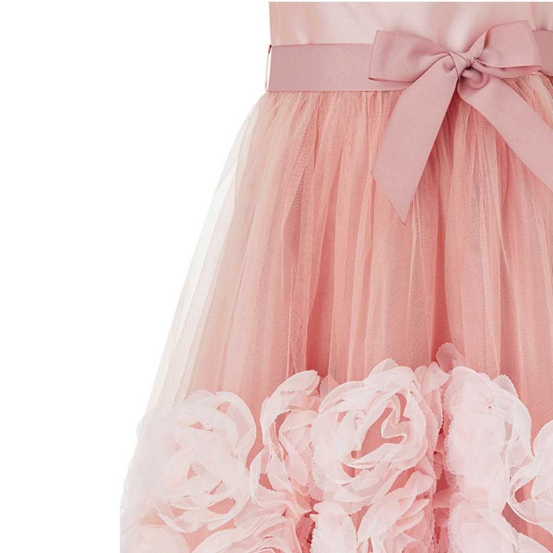 Brylee Pink Roses Dress
