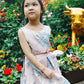 Chenille Pink Floral Dress