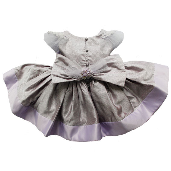 Deorsa Lilac Bow Dress
