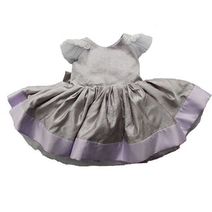 Deorsa Lilac Bow Dress