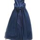 Dalilah Tulle Navy Gown