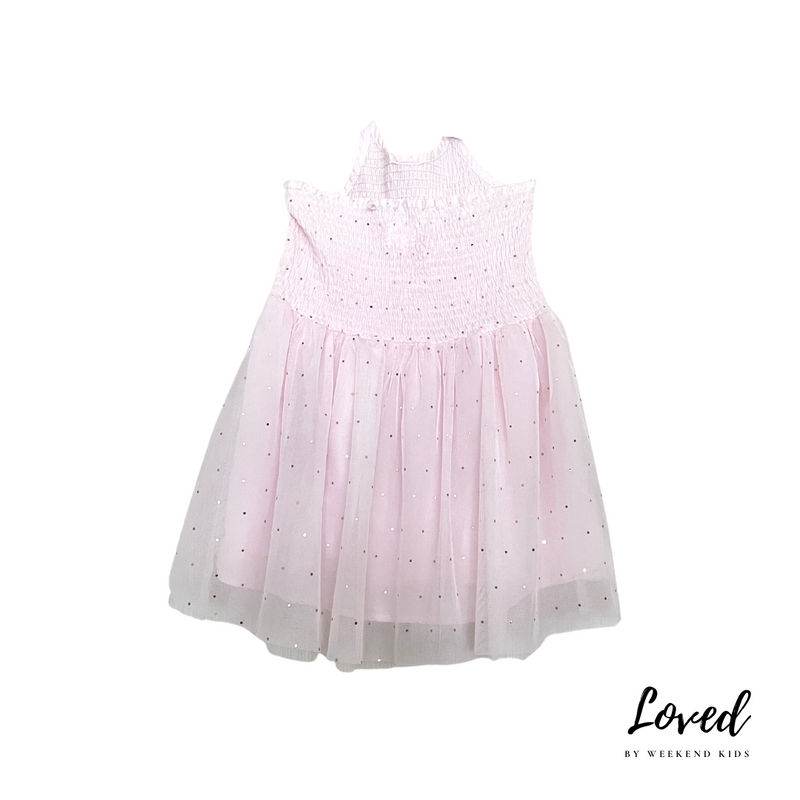 Estrella Pink Halter Dress (Loved)