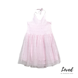 Estrella Pink Halter Dress (Loved)
