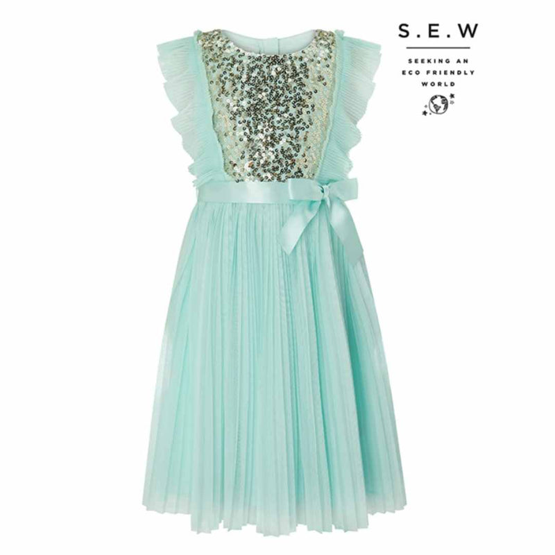 Gabriella Green Sequin Dress
