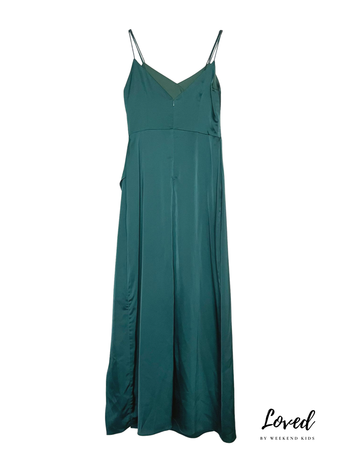 Hailey Green Slit Dress (Loved)