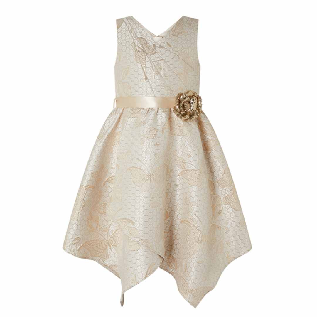 Harleth Champagne Gold Dress