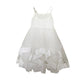 Helena White High Low Gown
