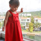 Belinda Red Bow Dress