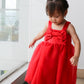 Belinda Red Bow Dress