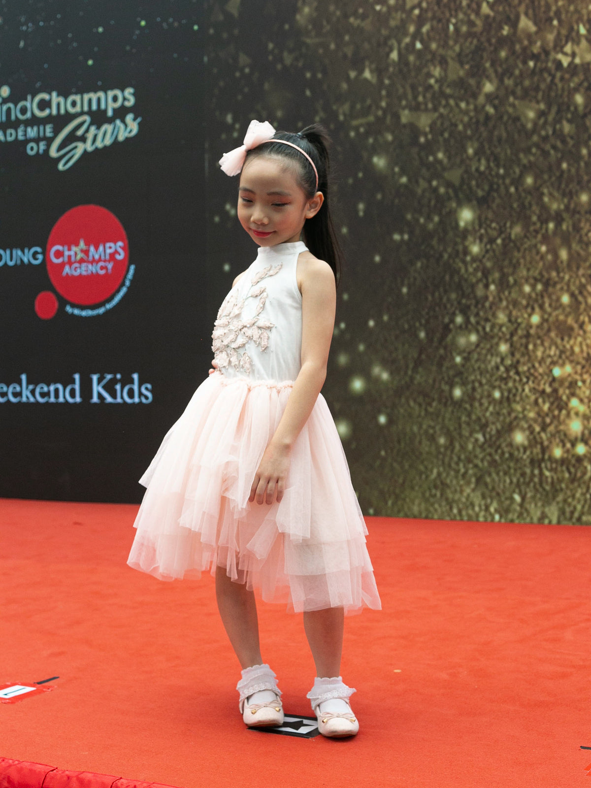 Eleanor Pink Halter Tutu Dress