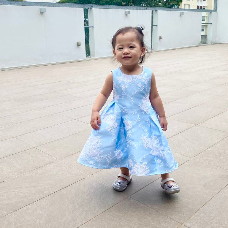 Avery Baby Blue Dress