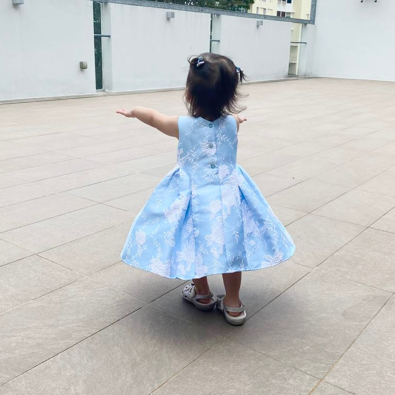 Avery Baby Blue Dress