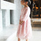 Valentina Pink Lace Dress
