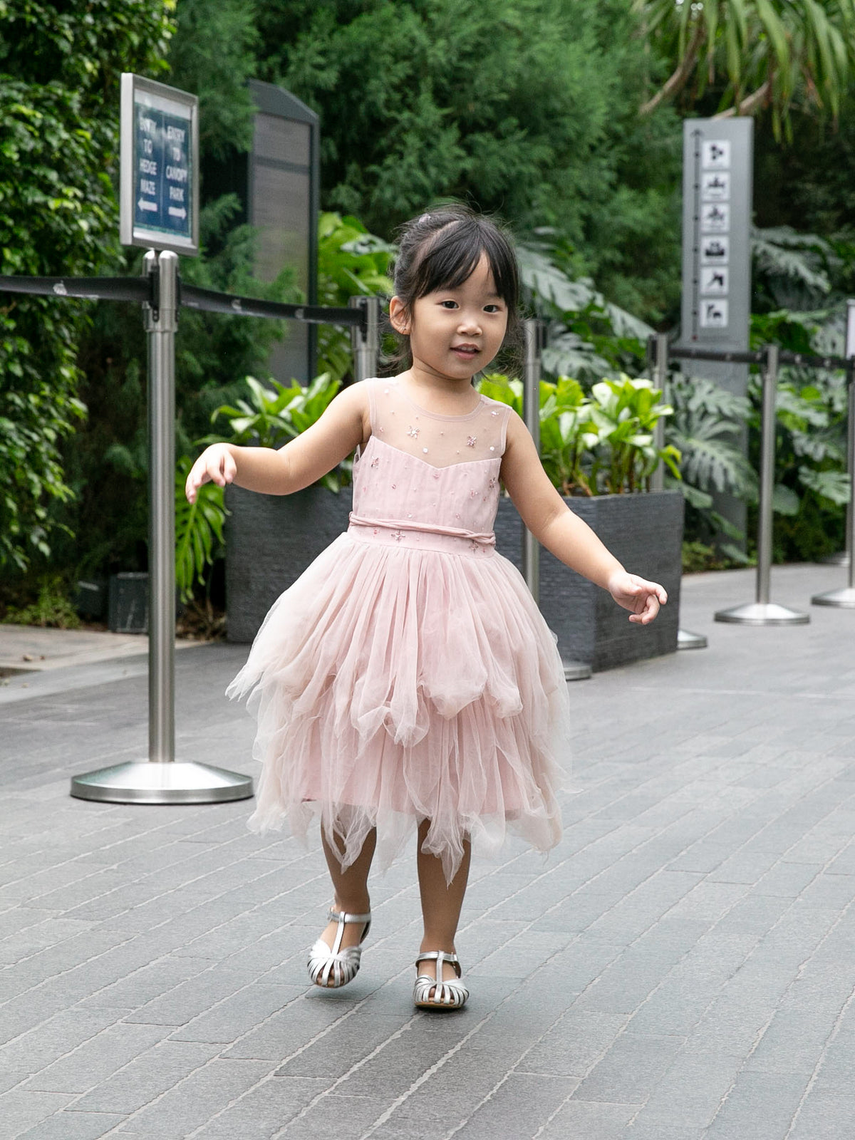 Amber Tulle Pink Dress