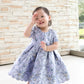 Damask Lilac Dress