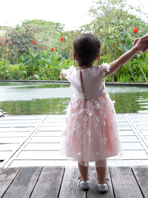 Amrita Pink Flower Dress