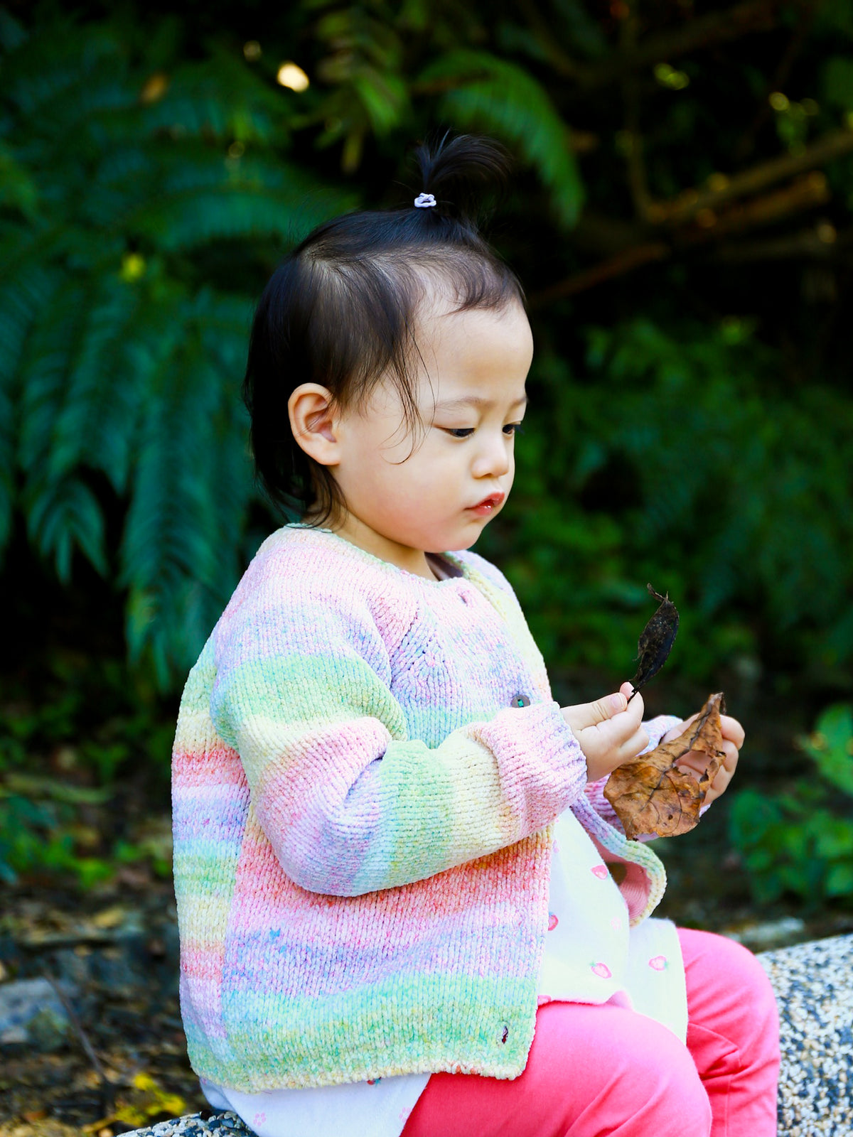 Lumi Rainbow Knit Cardigan