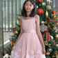 Cassidy Pink Floral Roses Dress