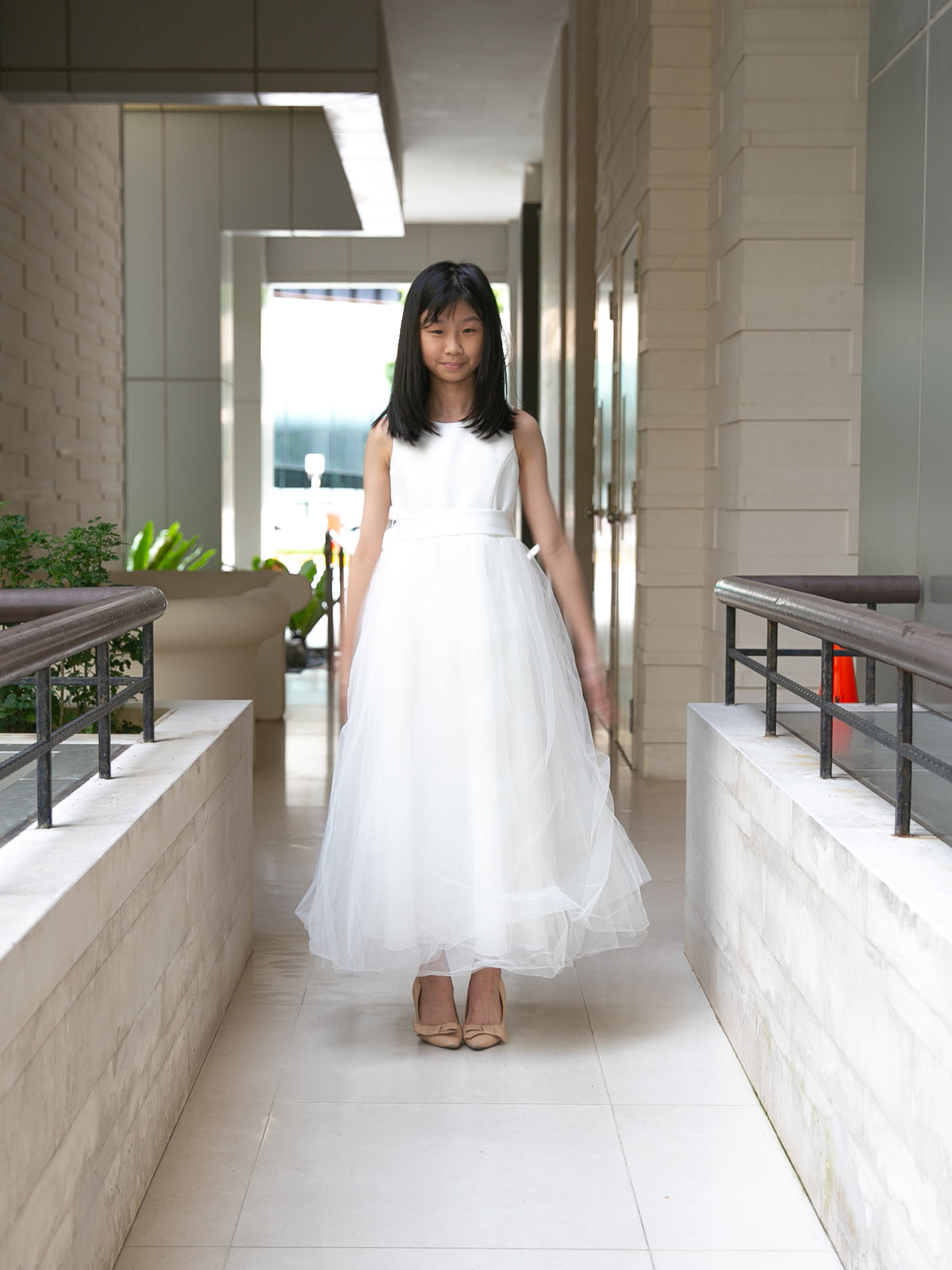 Juliette Tulle Ivory Gown