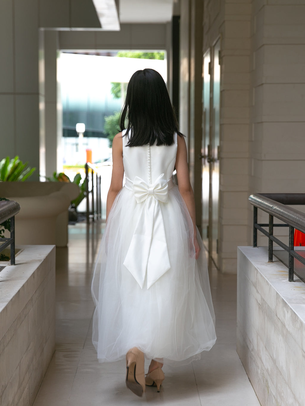 Juliette Tulle Ivory Gown