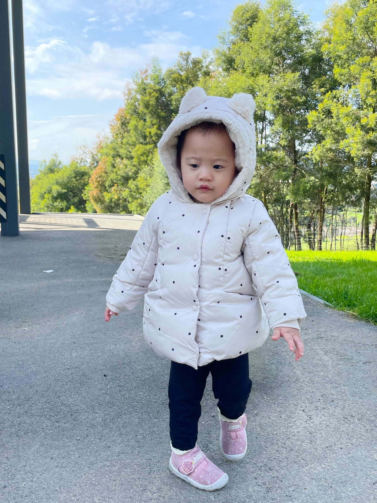 Poppy Unisex Puffer Jacket